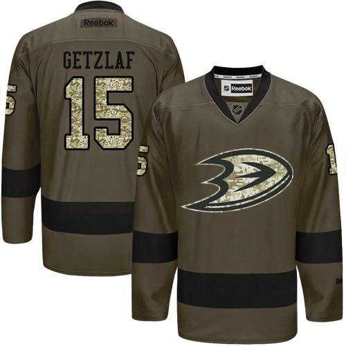 Glued Anaheim Ducks #15 Ryan Getzlaf Green Salute to Service NHL Jersey,We sell and wholesale Glued Anaheim Ducks #15 Ryan Getzlaf Green Salute to Service NHL Jersey on line form chian!